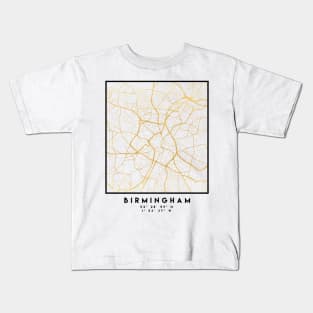 BIRMINGHAM UNITED KINGDOM CITY STREET MAP ART Kids T-Shirt